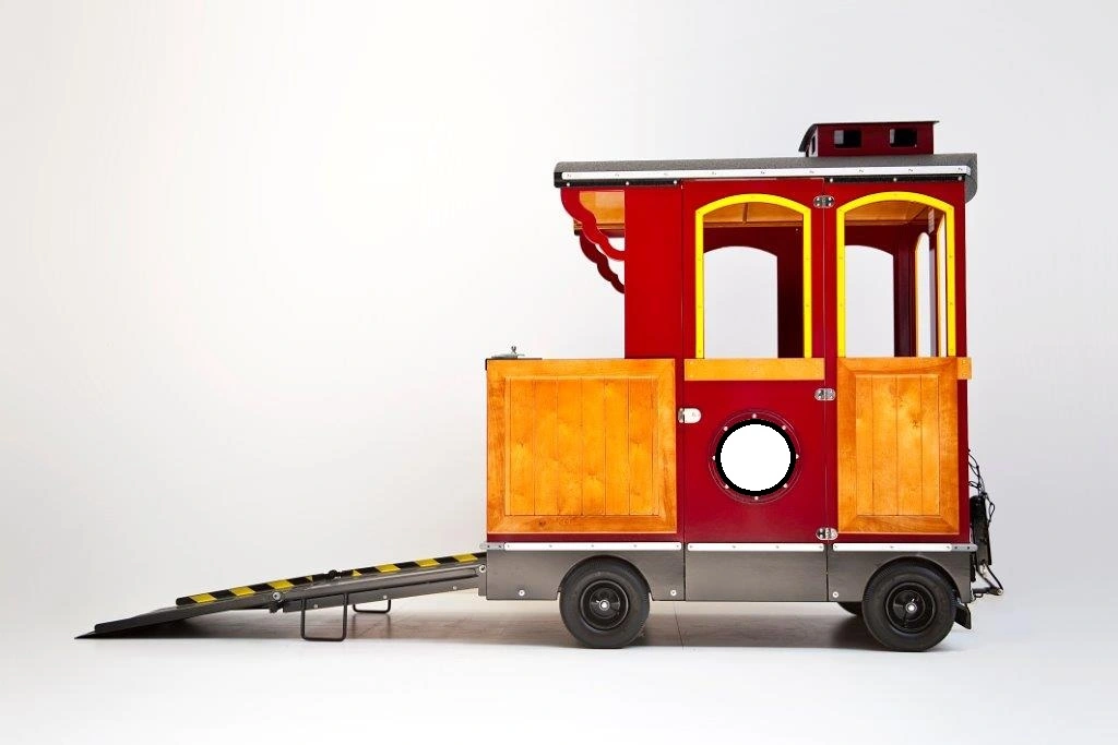 location, animation petit train accessible PMR pour centres commerciaux et galeries marchandes