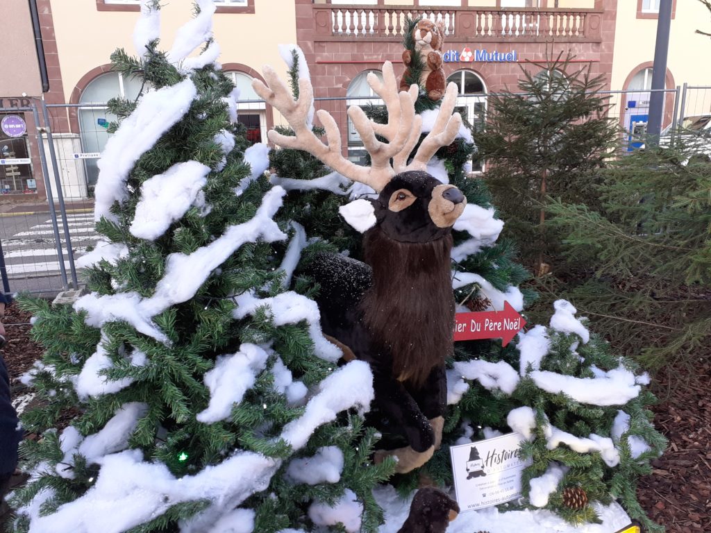 Renne Automate- Automate de Noël - Fabrication Location Automates de Noël-Animaux Automates-Renne de Noël Automate-Automate Renne du Père Noël