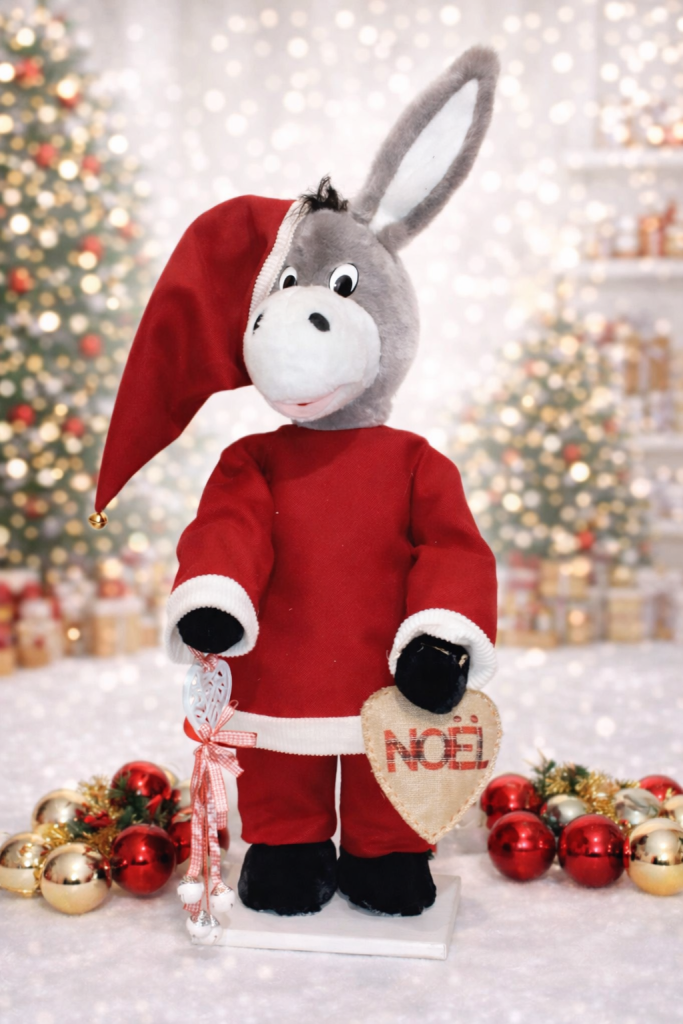 Automates de Noël-Âne Automates-Âne de Noël Automates- Automate Cartoons-Âne Cartoons Automates