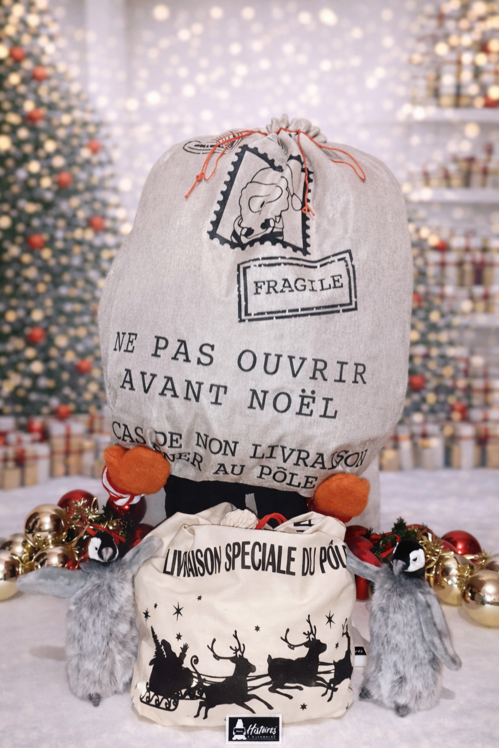 Automate de Noël Gnome Automate Sac de Courrier-Fabrication Location Automates de Noël