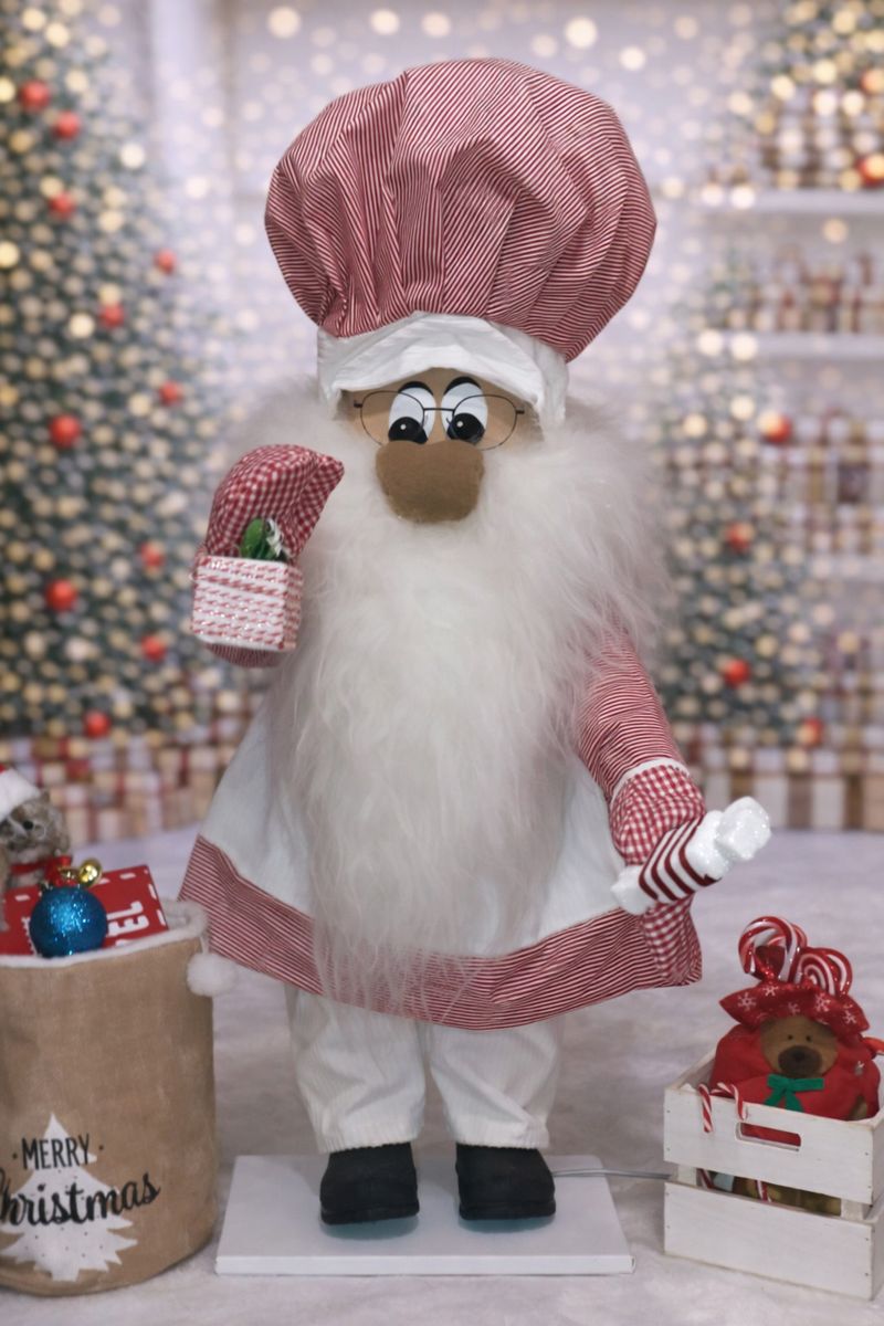 Automate de Noël Gnome Automate Pâtissier