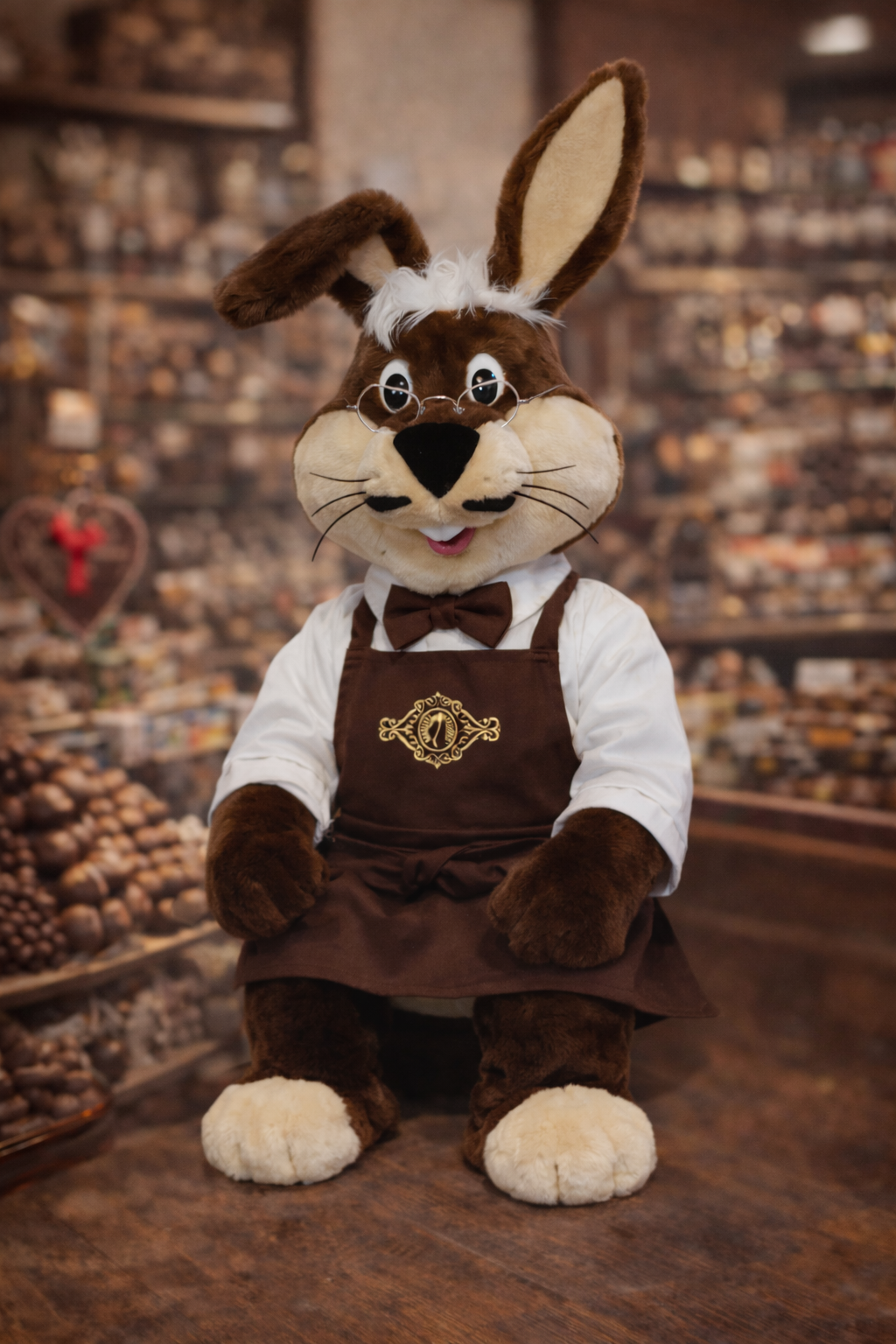 Lapin Automate - Lapin Chocolatier-Automate de Pâques - Lapin de Pâques Automate